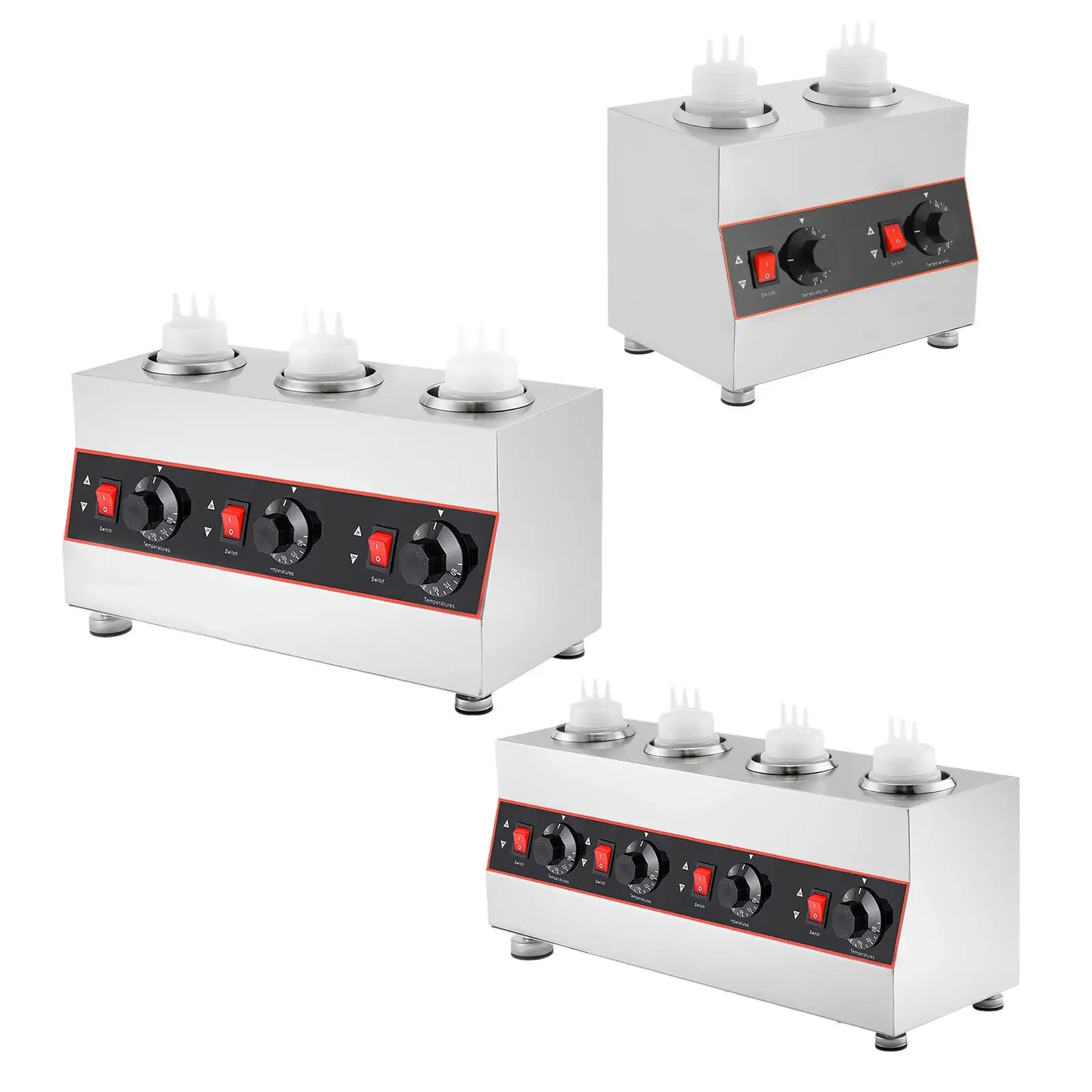 

Нагреватель для плавления шоколада, подогреватель горячей помадки, диспенсер, электрический горшок для плавления шоколада для еды, крема, сыра, молока, нагрева