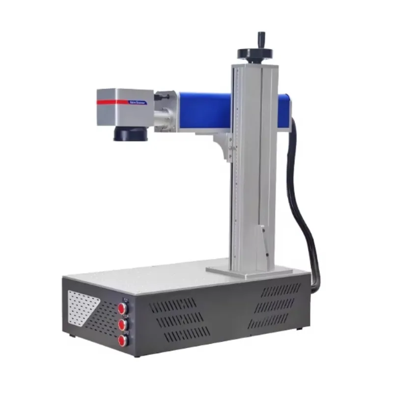 Split Type Fiber Laser Marking Machine For Flanges Data Matrix Marking Industrial Grade OEM Manufacturer For Production Line