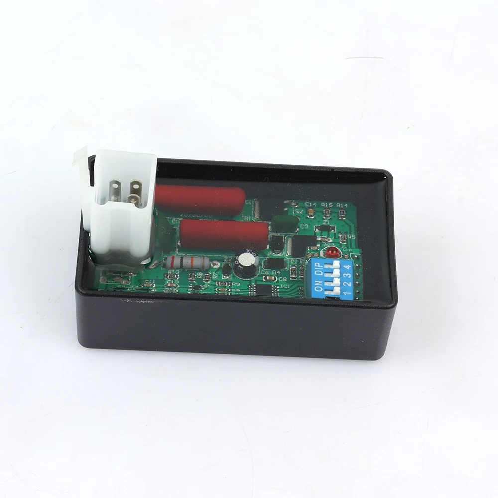 صندوق دراجة نارية Lgnition CDI مع مفتاح تراجع ، 5 دبوس ، 4 دبوس ، 4 دبوس ، تنشيط السرعة ، مناسب لـ BIZ100 ، SUPER100 ، with100 ، WEB100 ، POP100