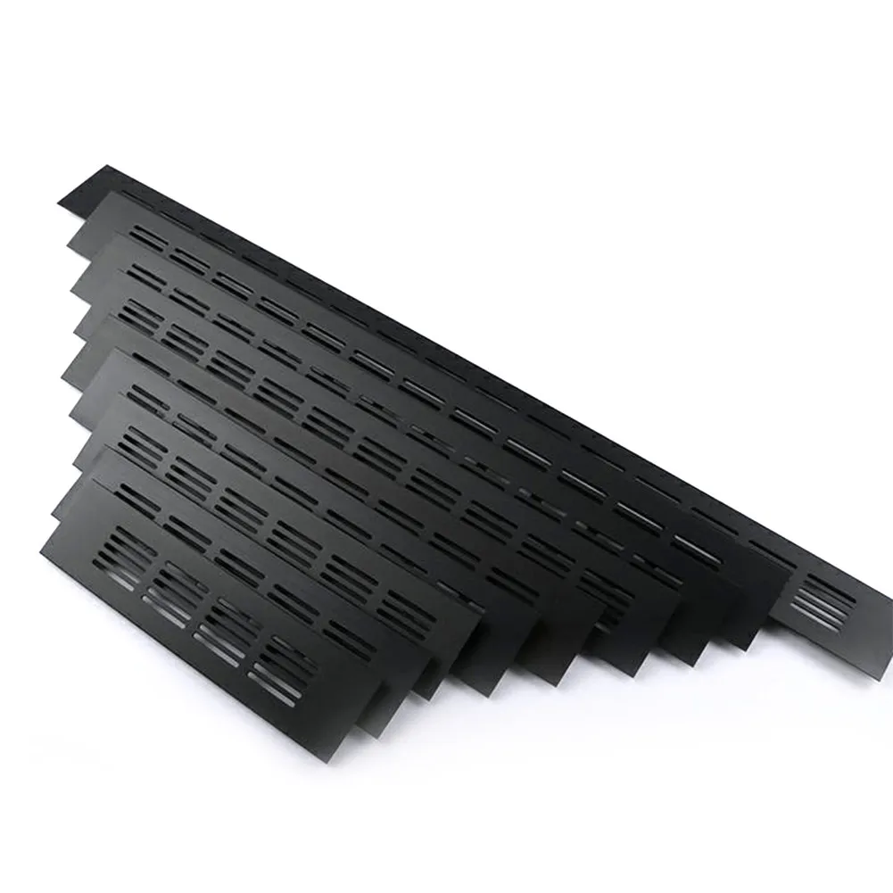 Parts Accessories New Household Air Vent Grille Wall Replacement Ventilation Cover Aluminum Black Multi-functional