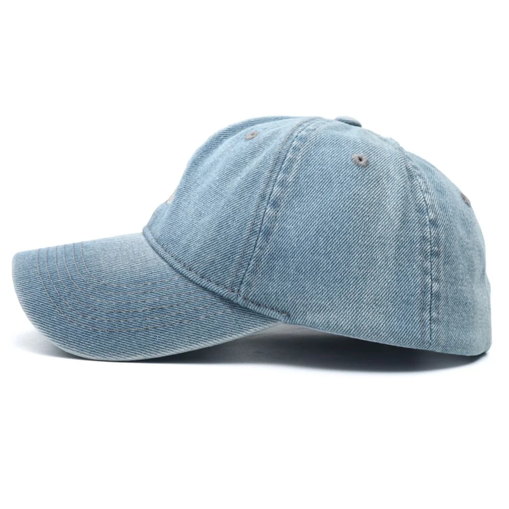 للجنسين خمر مدينة نيويورك التطريز غسلها الدنيم قبعة بيسبول قابل للتعديل Snapback قبعة الشمس حماية قبعات لا تغطي الرأس بالكامل للرجال والنساء