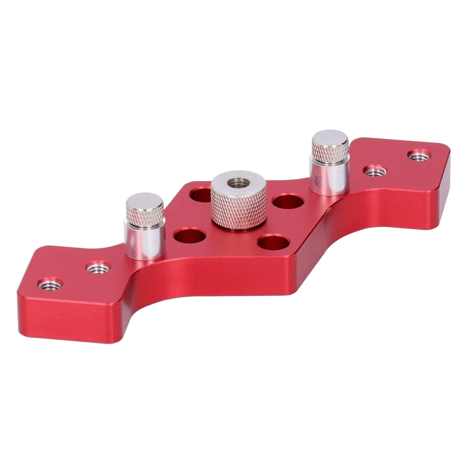 Take your woodworking projects to the next level with this high-quality, efficient, and easy-to-use red aluminum alloy wood hole