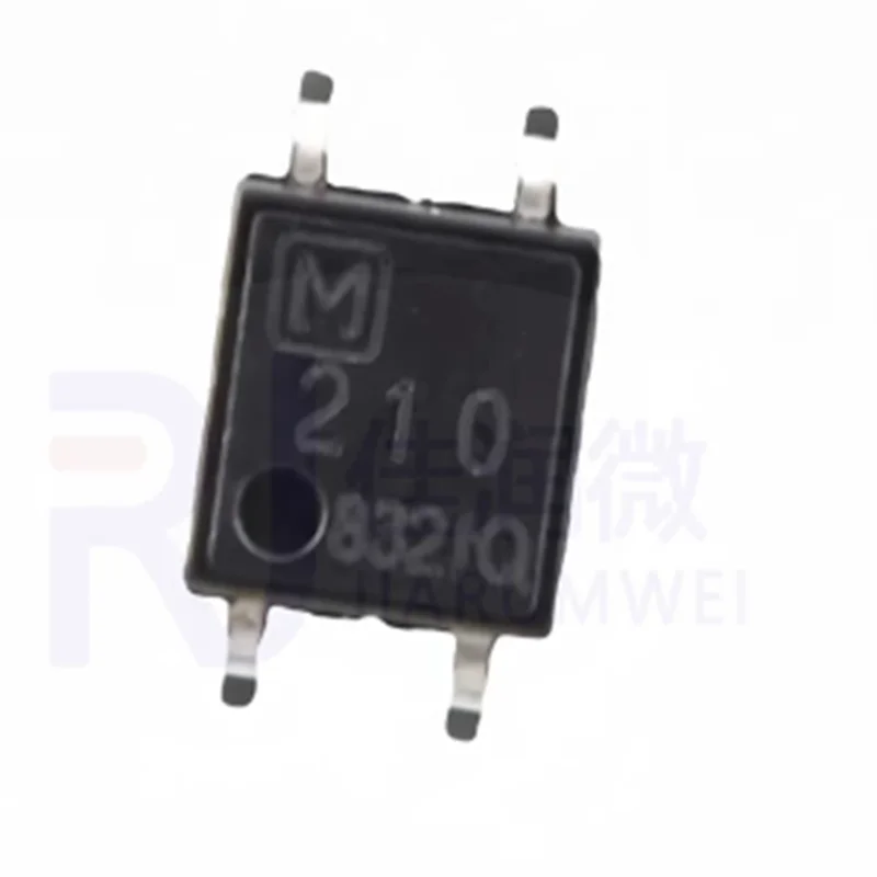 5pcs-20pcs  AQY210SX SOP4  AQY210SZ  Silk screen 210 Small DC Solid State Relay (SSR)