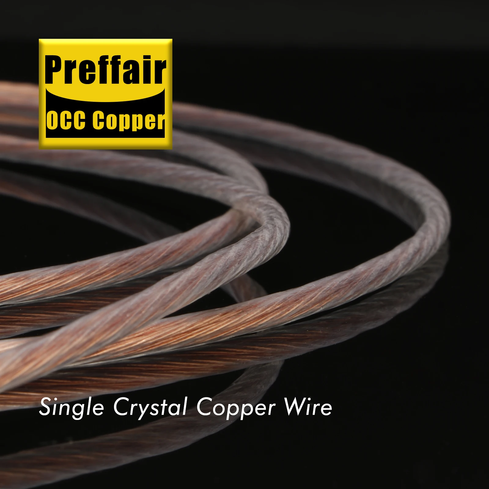 Hifi audio 8N OCC pure copper Bulk cable DIY Handmade Wire 2/4 square For Power Amplifier Hifi Upgrade Wire