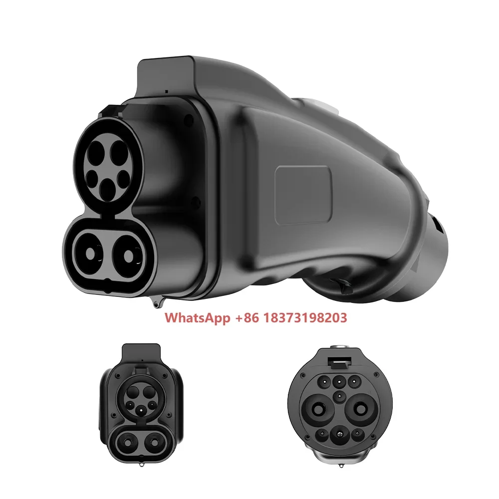 

Горячая новинка 2025: Адаптер-конвертер CCS1 в GB/T для электромобилей, DC 250A 1000V, для быстрой зарядки электромобилей