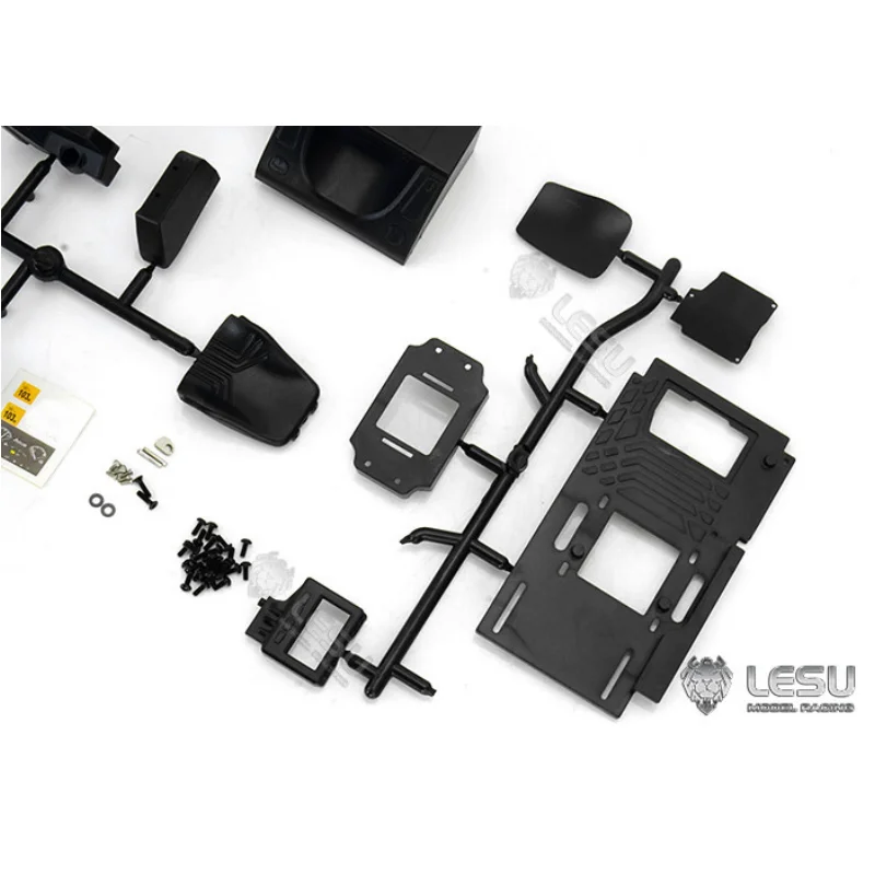 LESU Für 1/14 Baggermodell Fahrersitz-Modifikation Multifunktions-LCD-Display LKW DIY Zubehör Spielzeug – Detail 9