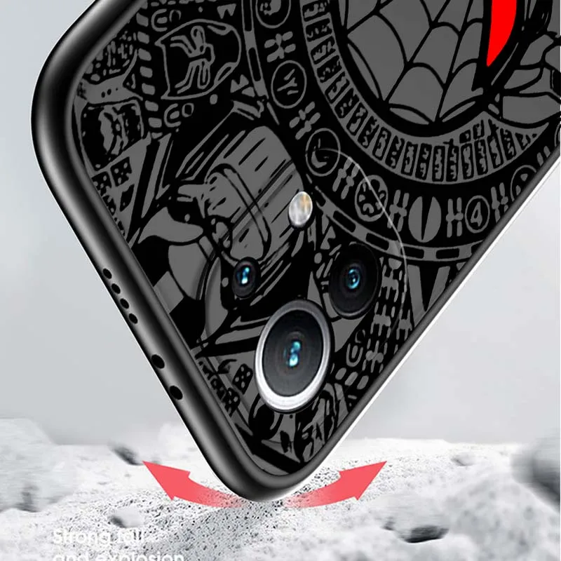 شعار Marvel Spider Man لـ Xiaomi 14T 13T 13 12T 12 12S 11T 11 11i 10 10T Ultra Pro Lite حافظة هاتف شفافة بلوري #5