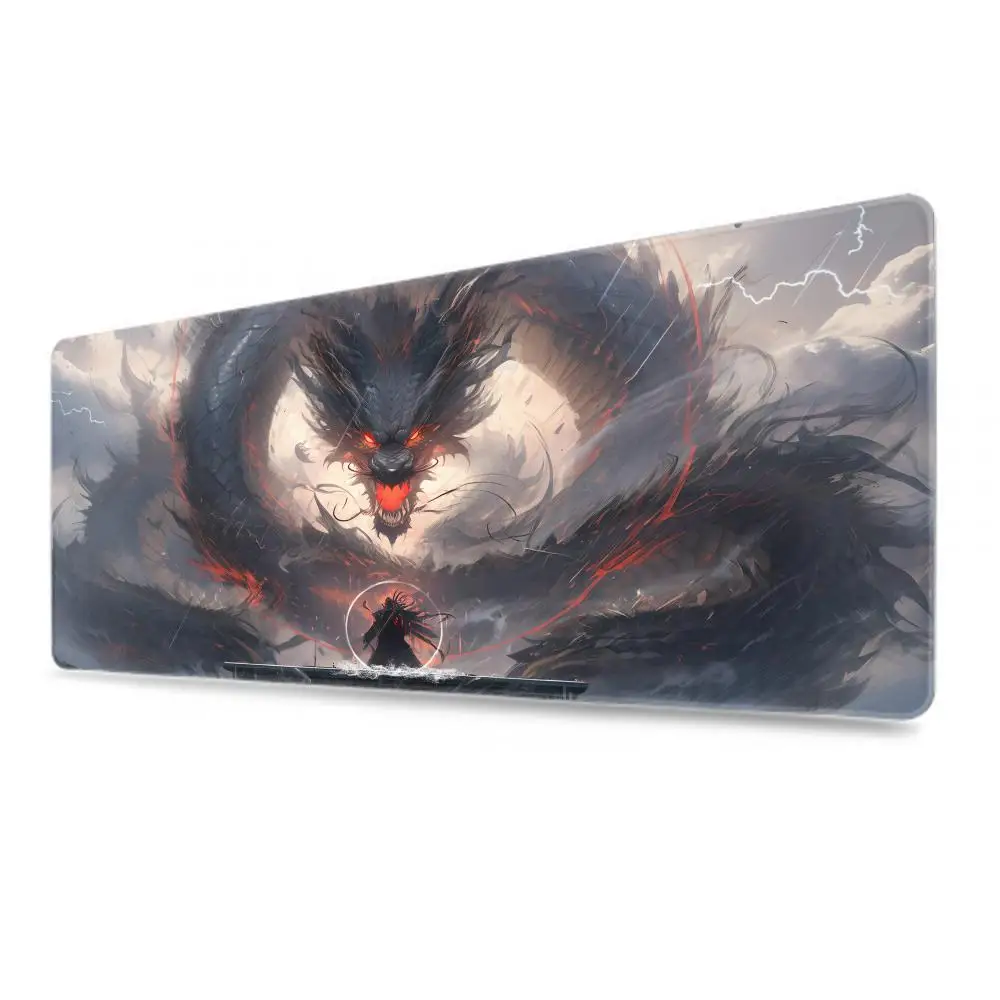 Chinese Martial Arts Gaming Mouse Pad Xxl Pc Setup Accessories Mousepad Gamer Computer Desk Gadgets Desktops Cabinet Mat