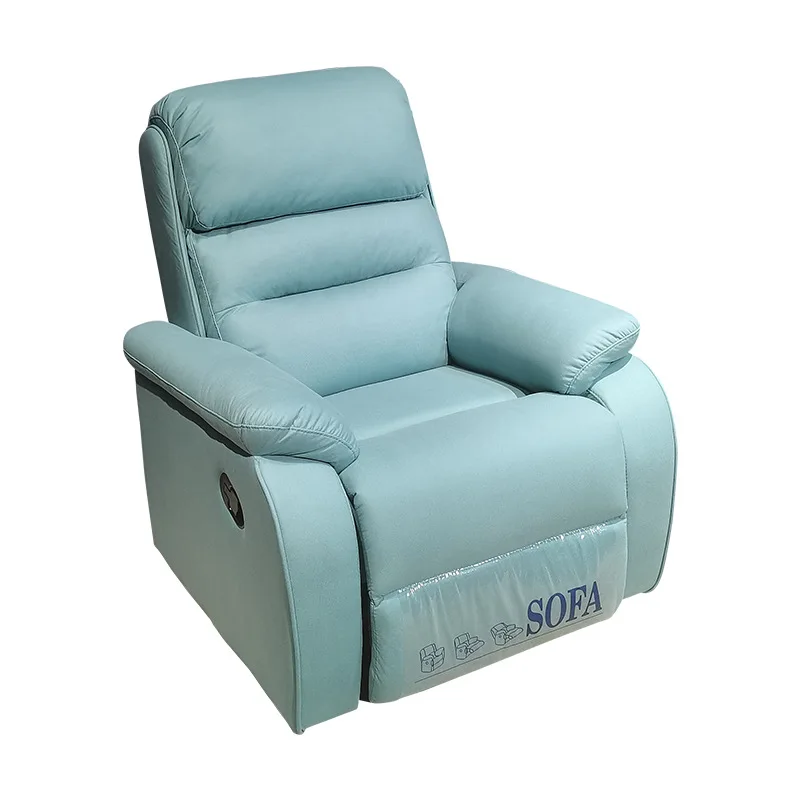 

First-class smart sofa cabin single person electric function reclining chair fabric art living room manicure lazy technology clo