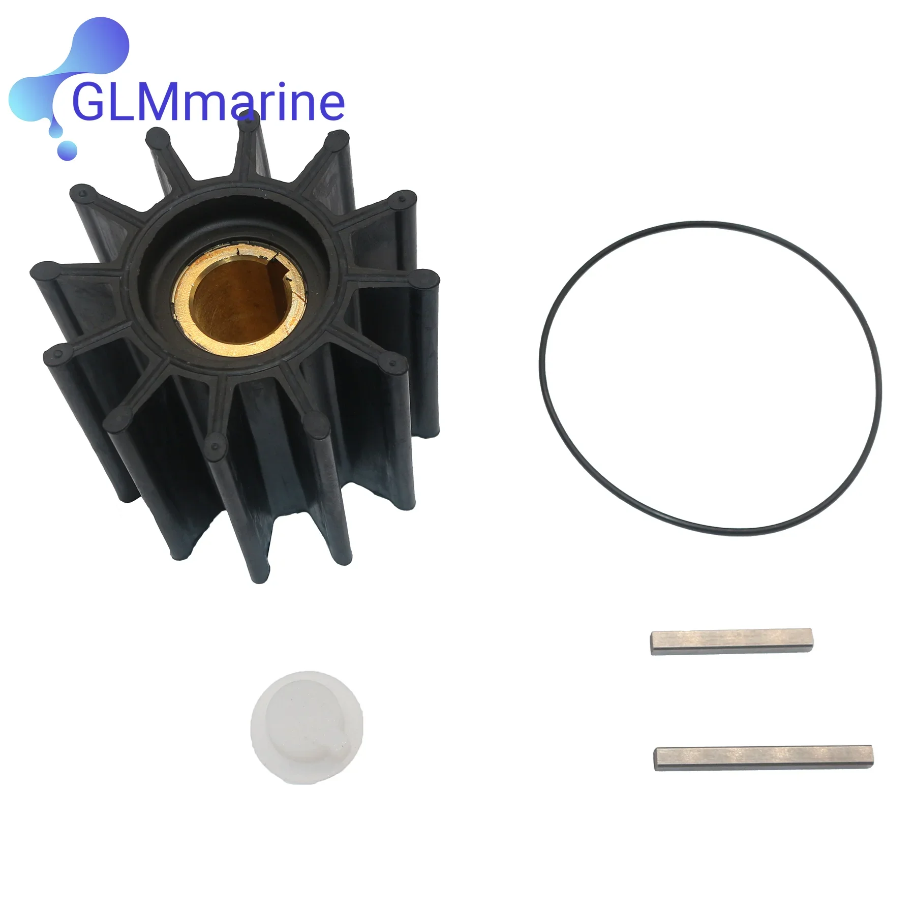 Water Pump Impeller Kit for Sherwood P1710 P1726 P1732 P176 P1711 P1712 P1716 P173 P1719 P1722 P1727 P1731 Series Pumps 17000K