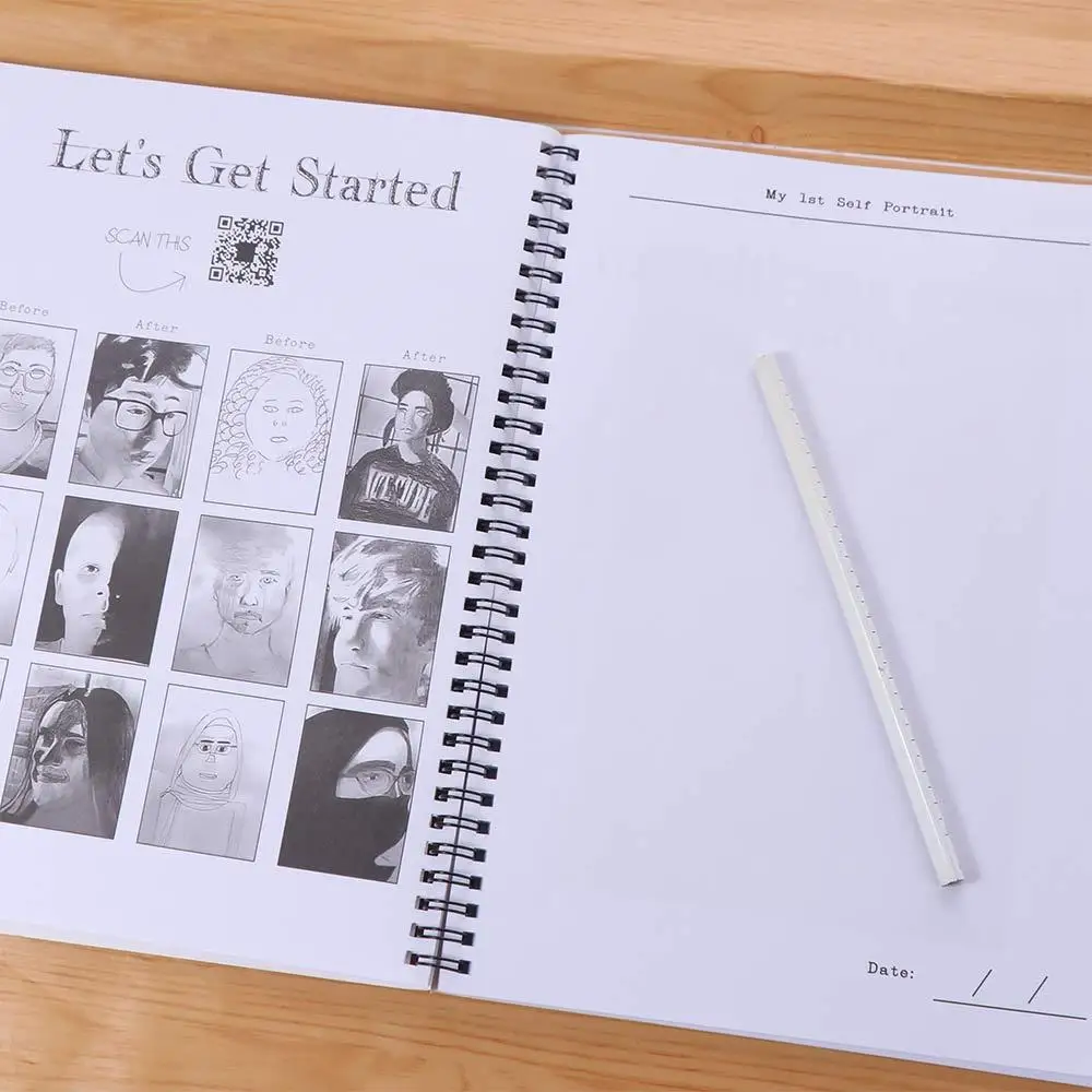 المهنية هذا ليس كراسة الرسم المصنف التفاعلي ورقة سميكة فئة الفن رسم كتاب القرطاسية غلاف فني #3