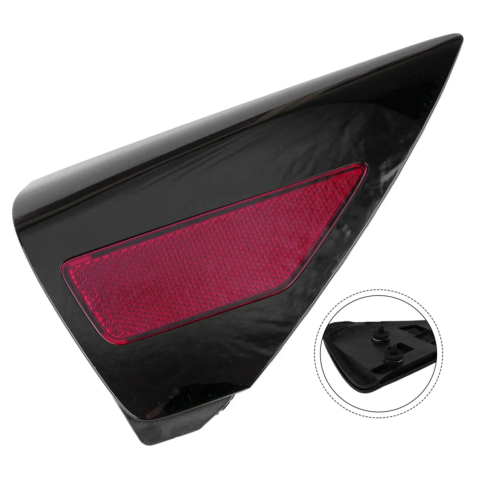 Direct Install Quarter Panel Reflector Lamp Rear Right Reflector Light Quarter Panel 1518783-00-A 1pc ABS Rear