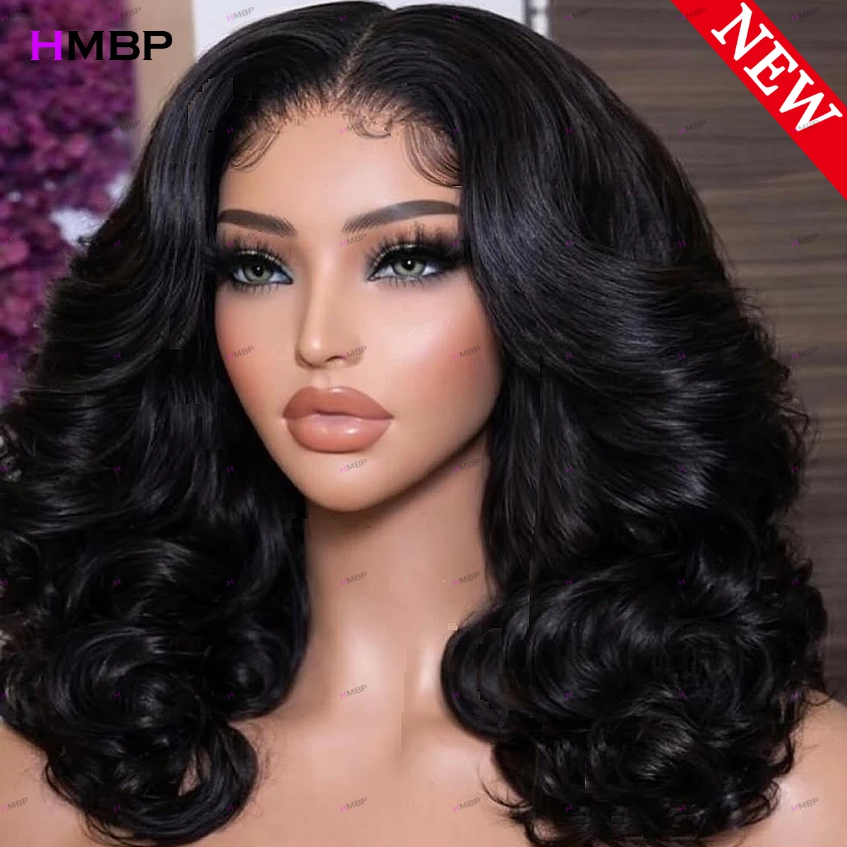 

450 Density Bouncy Curly Wigs 360 13x6 HD Glueless Lace Frontal Wig Human Hair Ready To Wear Preplucked Hair 3032 Inch For Women
