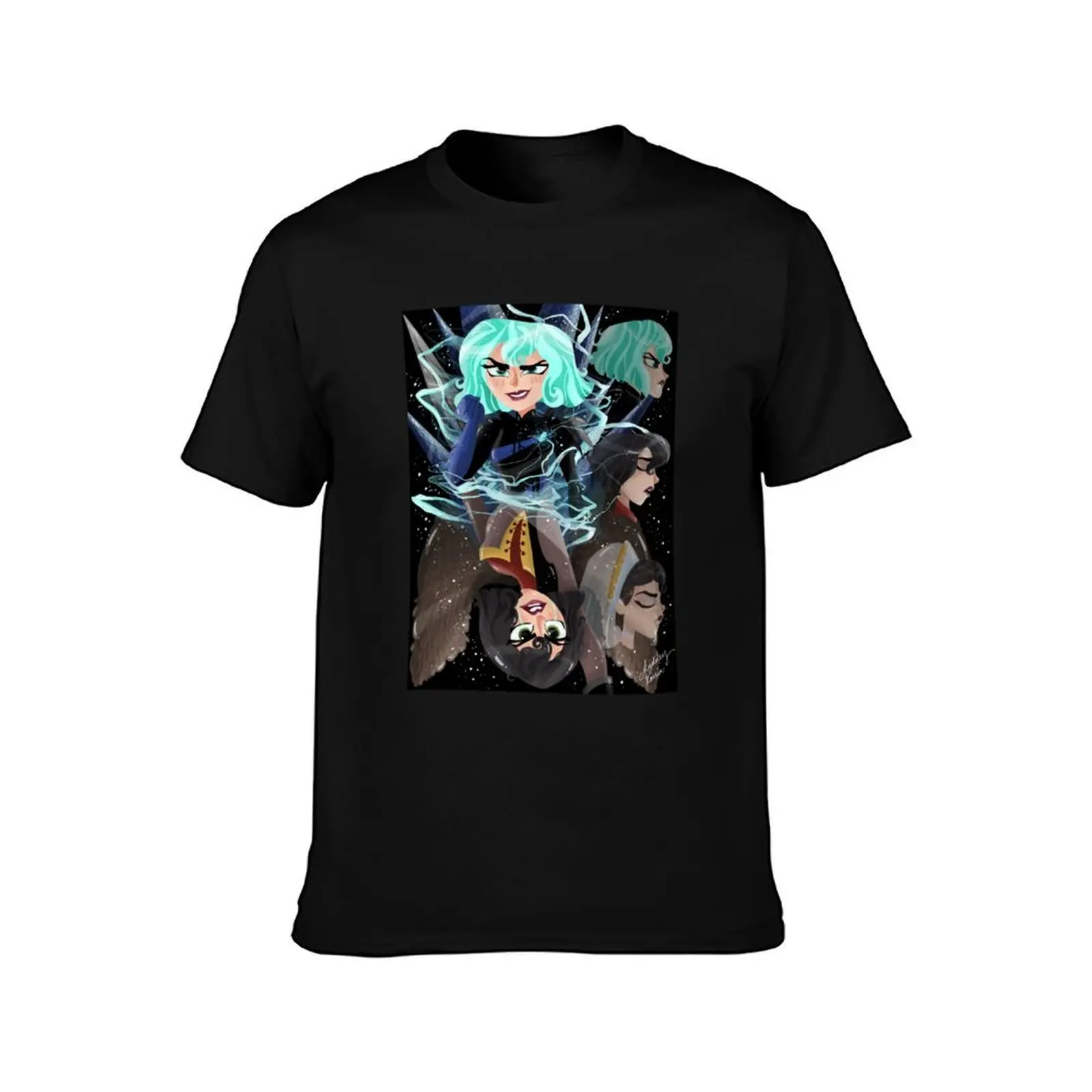 Cassandra Tangled T-Shirt Simple Print Design T-Shirt