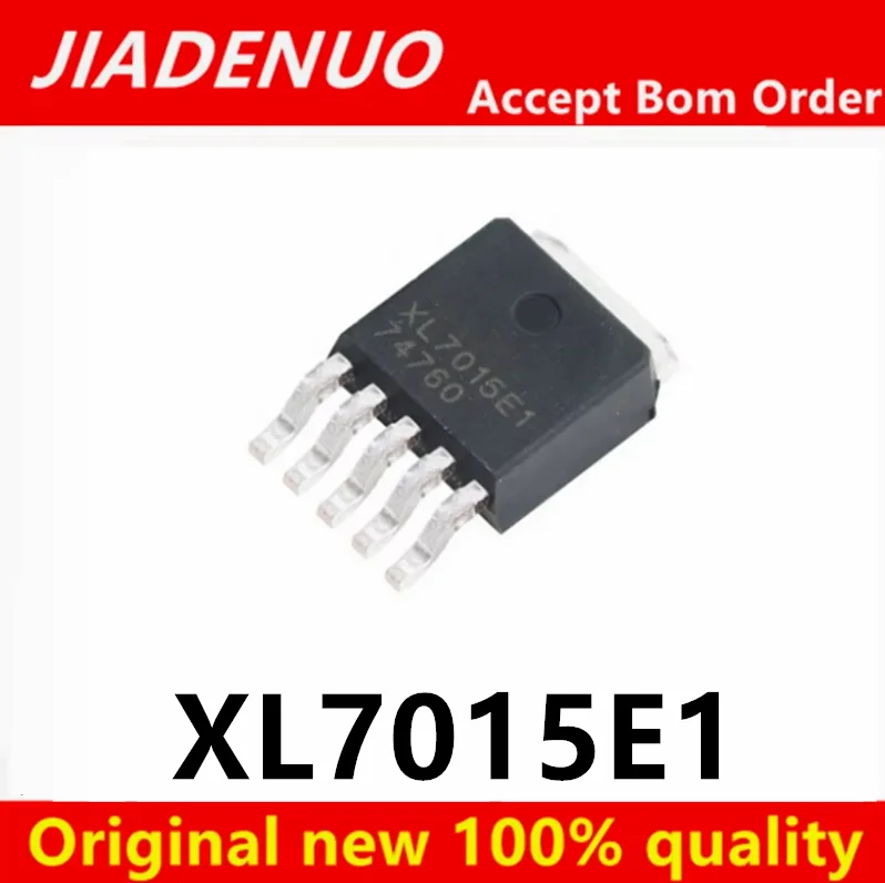 5~10/PCS New Original 7015  XL7015E1 TO252-5 0.8A 80V step-down DC-DC converter In Stock