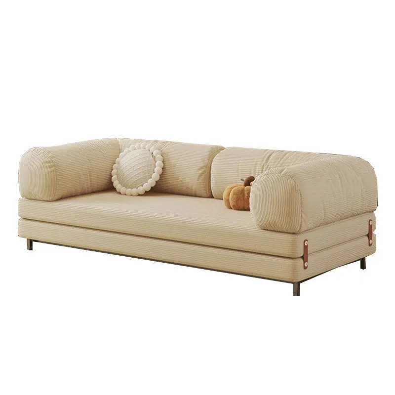 Toast sofa bed folding dual-purpose integrated small apartment multi-functional pull-out retractable double sofa bed