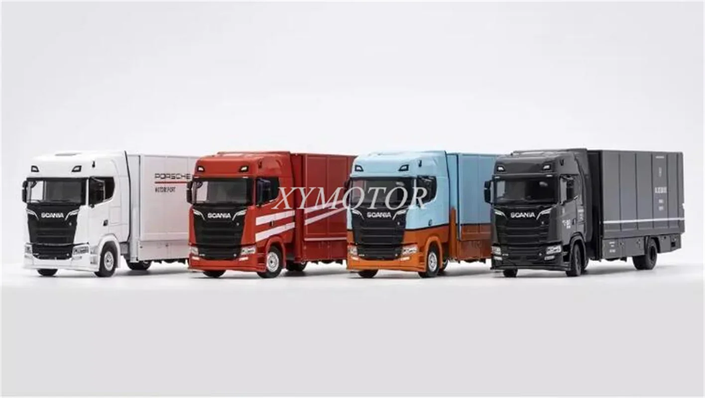 GCD 1/64 per Scania S730 V8 camion di trasporto pressofuso modello in metallo auto giocattoli regali Hobby Display ornamenti collezione