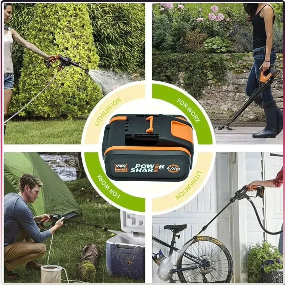 

6Ah For RYOBI P108 18V One+ Plus Battery 18 Volt Lithium-Ion Power Tools P104 P107 RB18L50 RB18L20 P108