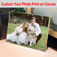 Custom Print Canvas Painting By Your Photo Canvas Poster Personal Gift Customize Figure Animal Pets Pictures Home Decor Prints