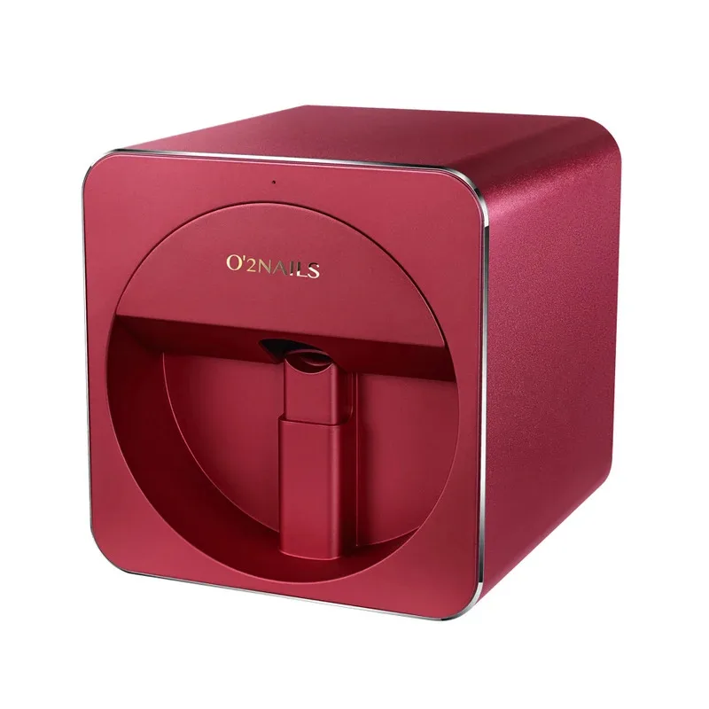 2025 O2nails X11 Professional Nail Art Mobile Printer 3D Nail Machine with Metal Body for Nail Salon Intelligent Design