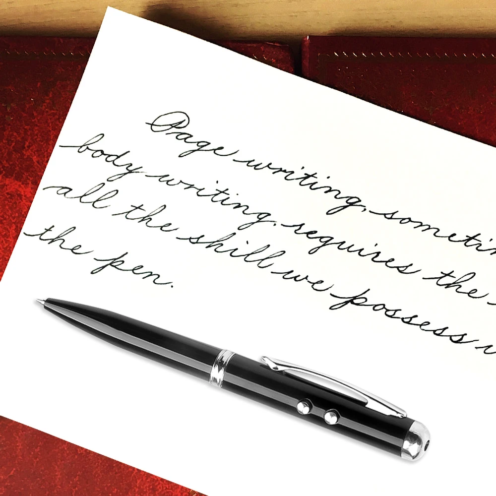 다기능 볼펜 레이저 포인터 LED 토치 터치 스크린 스타일러스, 아이패드 아이폰용 볼펜 터치 스크린 스타일러스, 4 인 1