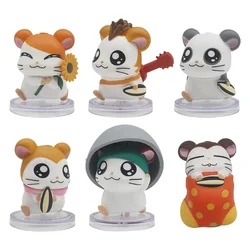 Trotting Hamtaro Action Figure Trotting Hamtaro Anime Creative Cute Figure Model Ornaments Box Toys