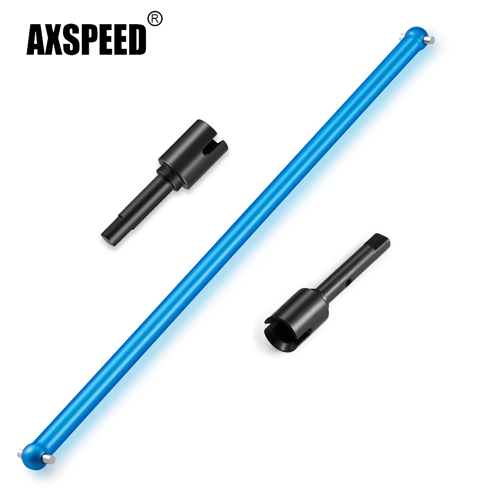 AXSPEED Auminum Alloy Central Drive Shaft and Diff Propeller Joint Set for Tamiya TT01 Upgrade Parts 1/10 RC Drift Car Upgrades