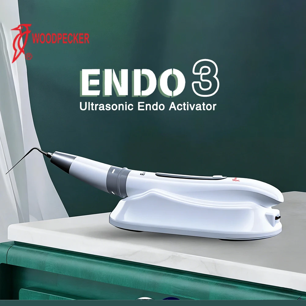 

Стоматологический эндоактиватор Woodpecker ENDO3 с четырьмя наконечниками для терапии корневых каналов, инструмент для стоматологической клиники