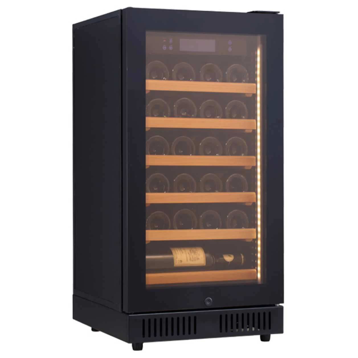

68L Wine Cooler 22 Bottles Wine Refrigerator Cabinet