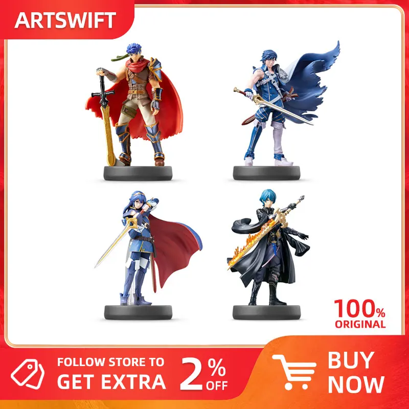 ARTSWIFT Store Figurine for NS NFC Original Fire Chrom Roy Byleth Lucina Asian Version Region Free Statue Model Toys Gift