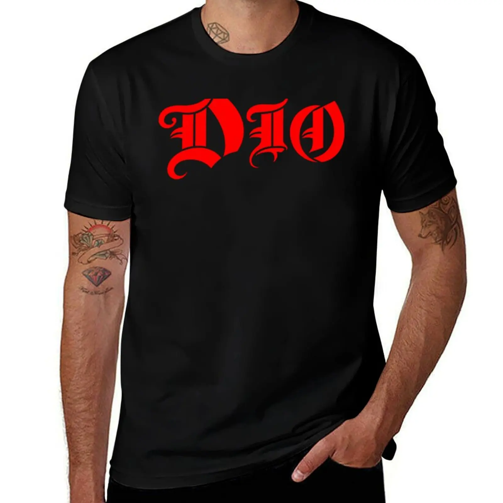 

funny shirts DIO shirts Classic t t t prints with T-Shirt T-Shirt cotton man shirts funny Logo