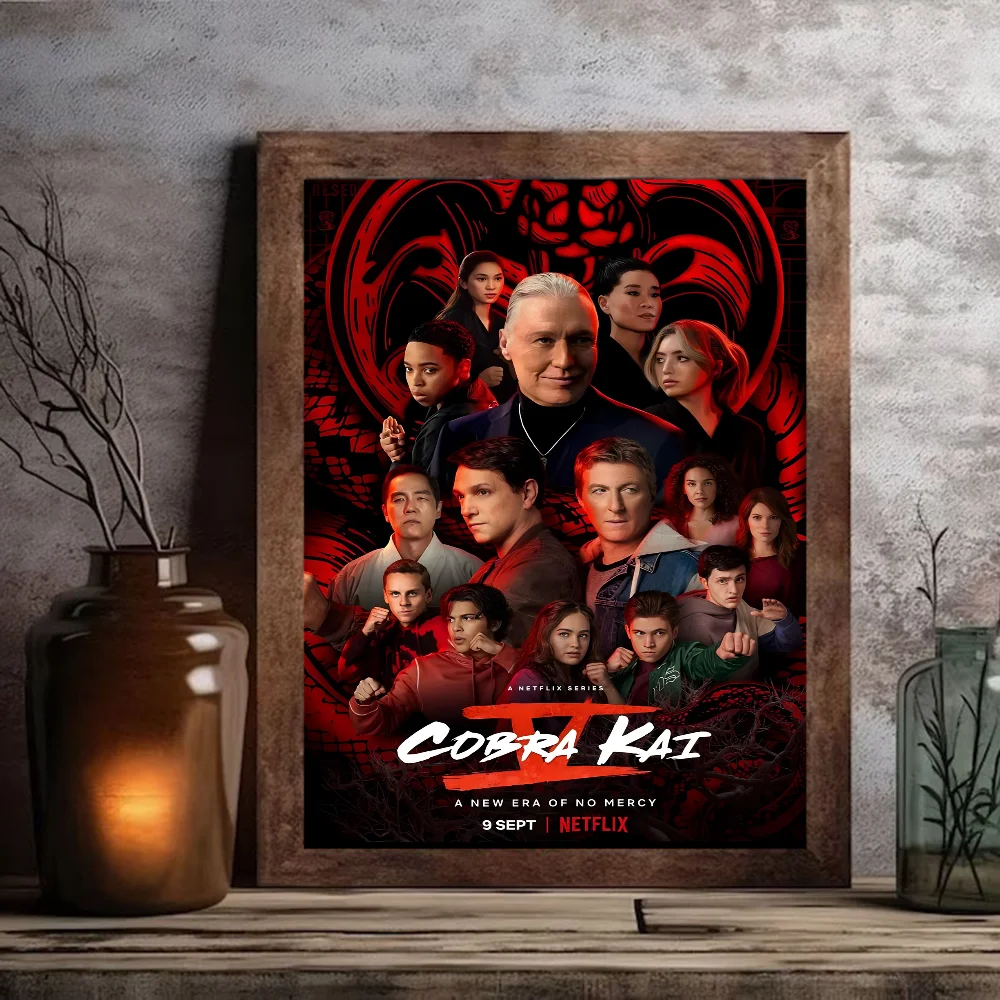 كوبرا كاي مطبوعات وملصقات ذات نوعية جيدة ملصق ورقي مقاوم للماء ملصقات حائط لبار القهوة #5