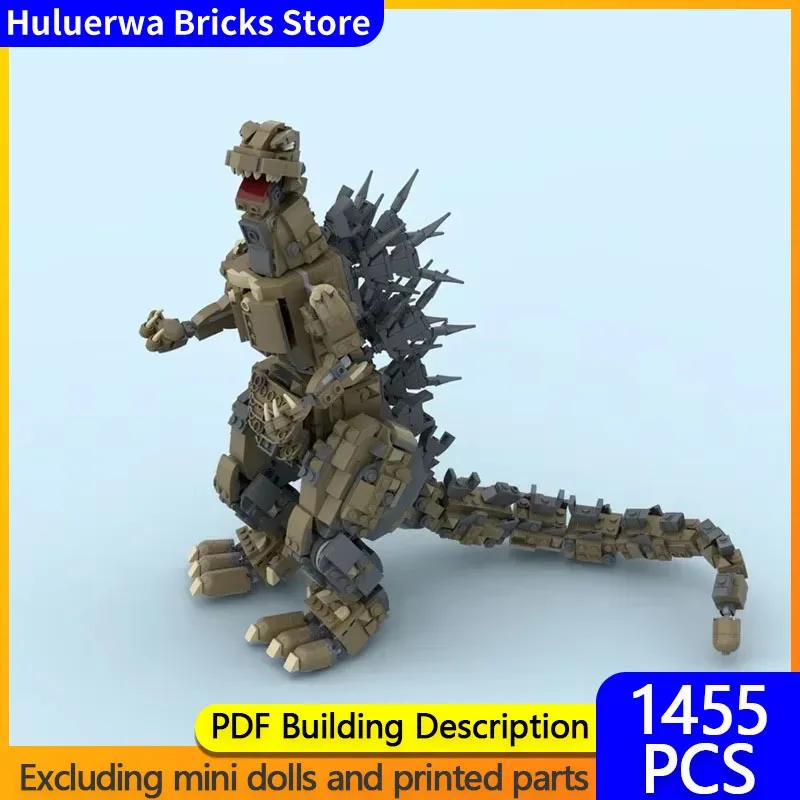 Popular Movie Model MOC Building Bricks Evil Dinosaur Monster Modular Technology Gifts Holiday Assemble Children Toys Suit