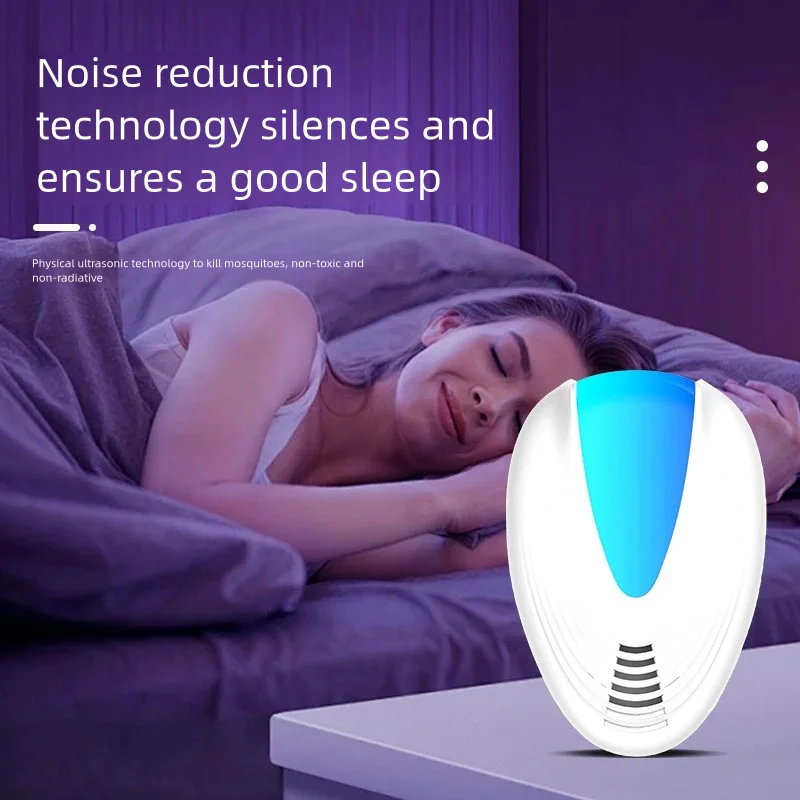 الإلكترونية مكافحة الآفات بالموجات فوق الصوتية طارد المكونات في للمنزل مكتب داخلي استخدام البعوض الذباب الصراصير تحلق الحشرات الفئران