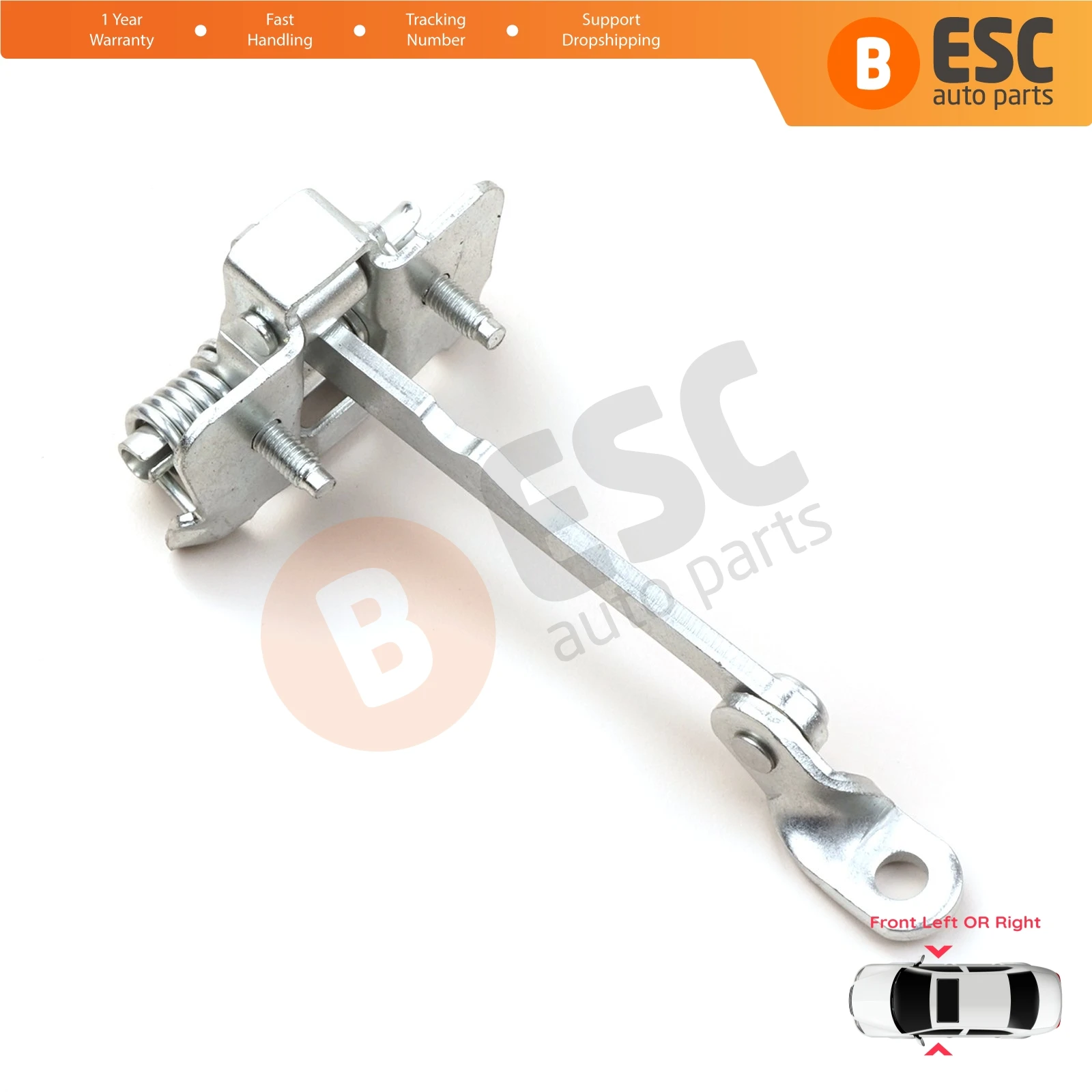 ESC Auto Parts EDP747 Front Door Hinge Stop Check Strap Limiter 7702253349 for Renault 19 21 Fast Shipment Ship From Turkey