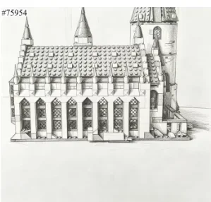 The Most Affordable Scottish Highland Magic Castle Home Decoration Toy Model, Suitable for Adult Assembly and Holiday Gifts
