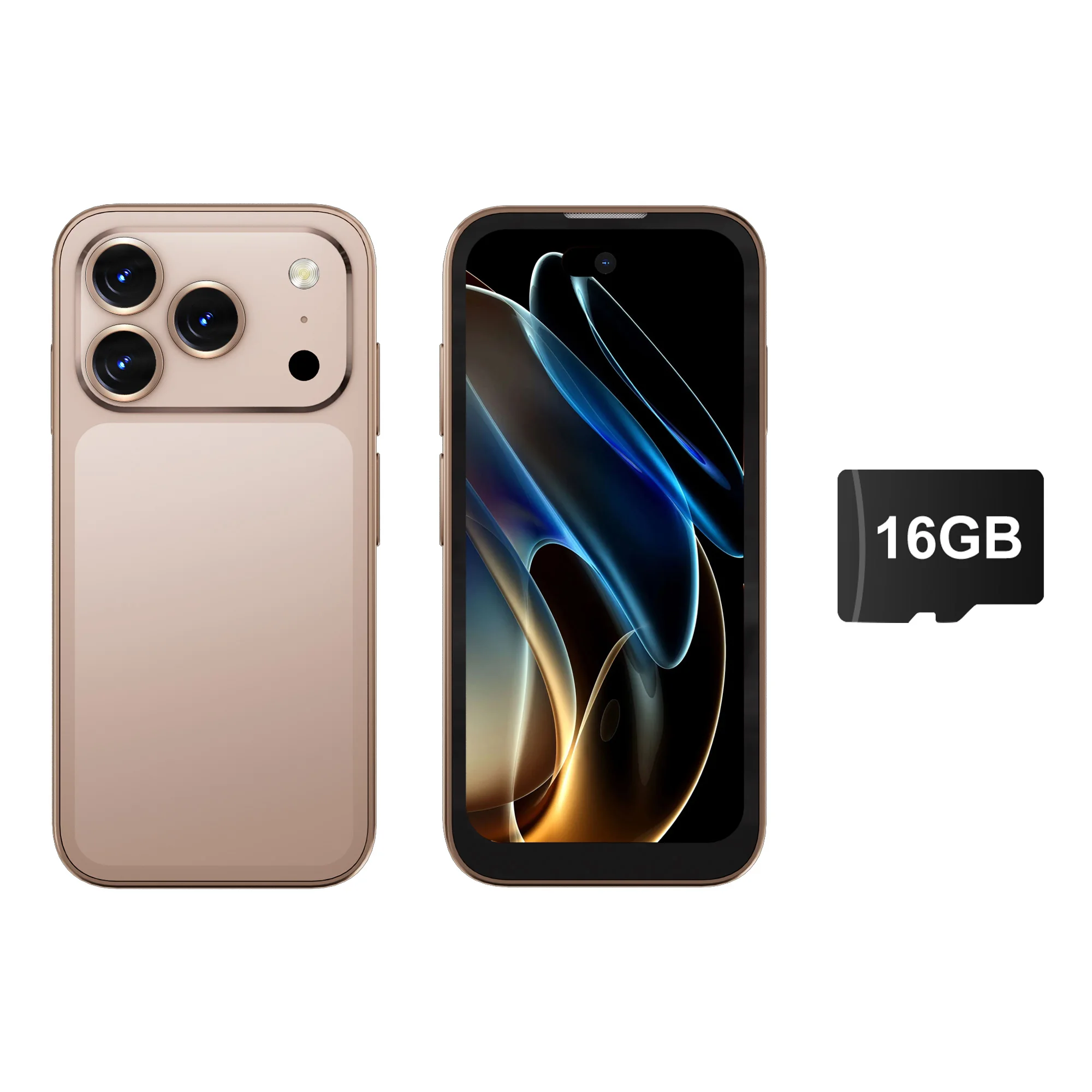 SERVO 17 PRO MAX mini Smartphone 3.75" Fullview Display 3G WCDMA Dual SIM Kaart GPS Gezichtsontgrendeling Android Kleine Smart Mobiele Telefoons