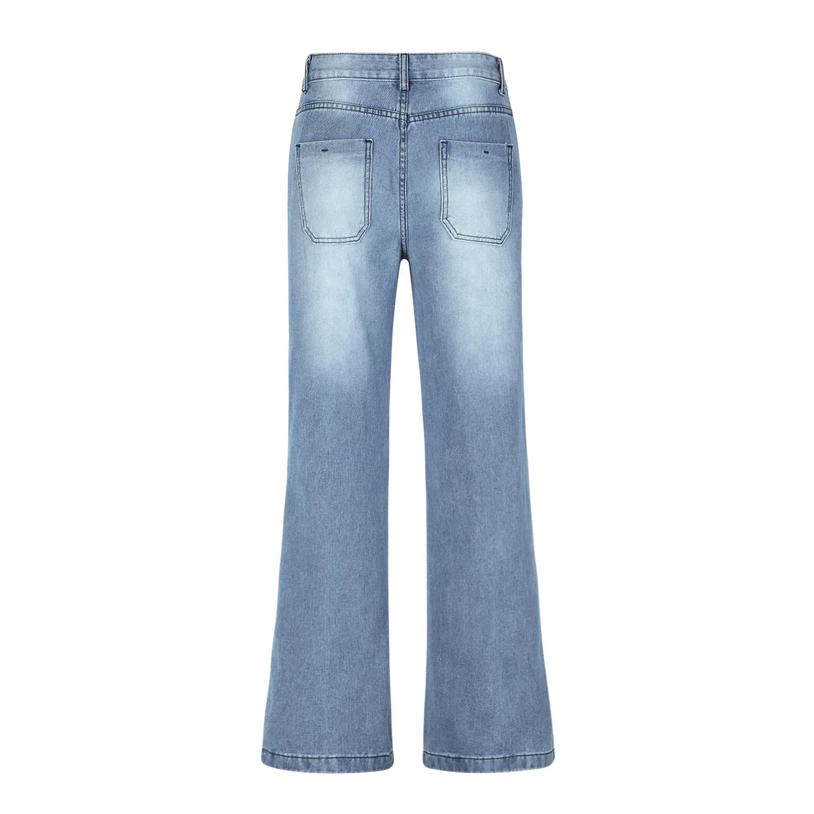 Y2K Lage Taille Losse Vrouwen Rechte Jeans Straat Casual Wijde Pijpen Denim Broek Vrouwelijke Vier Seizoenen Comfortabele Commuter Broek