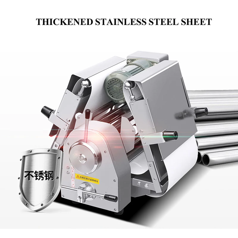 Automatic Dough Pastry Sheeter Roller Reversible Dough Laminator  Bread Croissant Dough Sheeter Machine