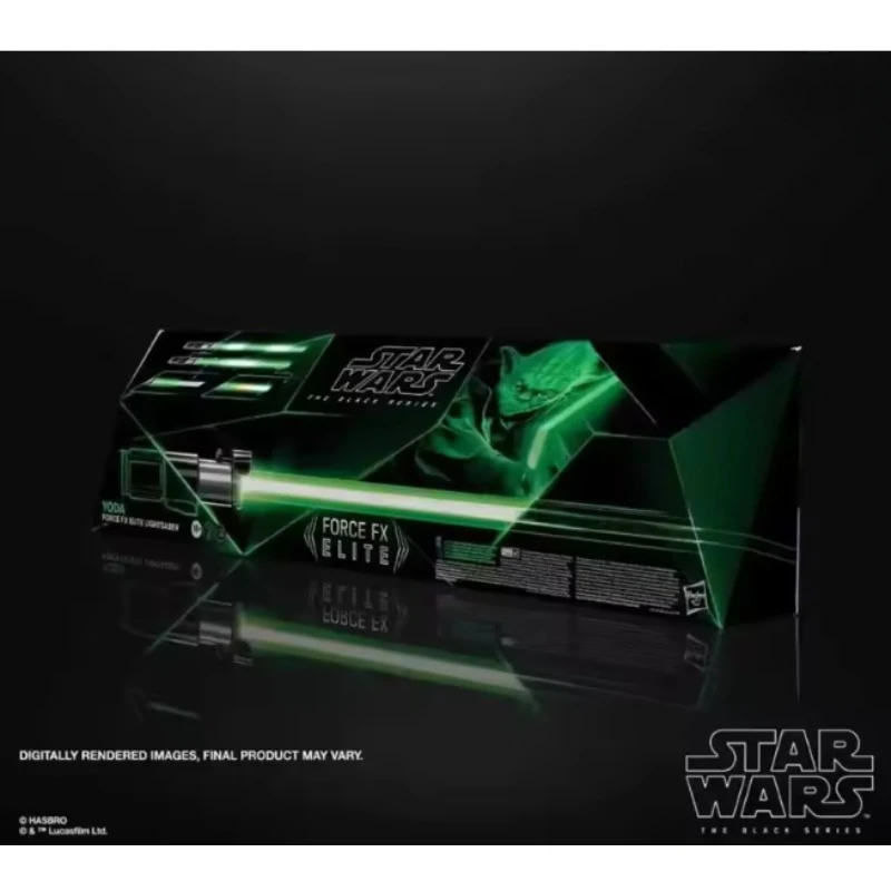 

Новая оригинальная фигурка Hasbro Star Wars The Black Series Yoda FORCE FX ELIYE Lightsaber, модель игрушки, подарок