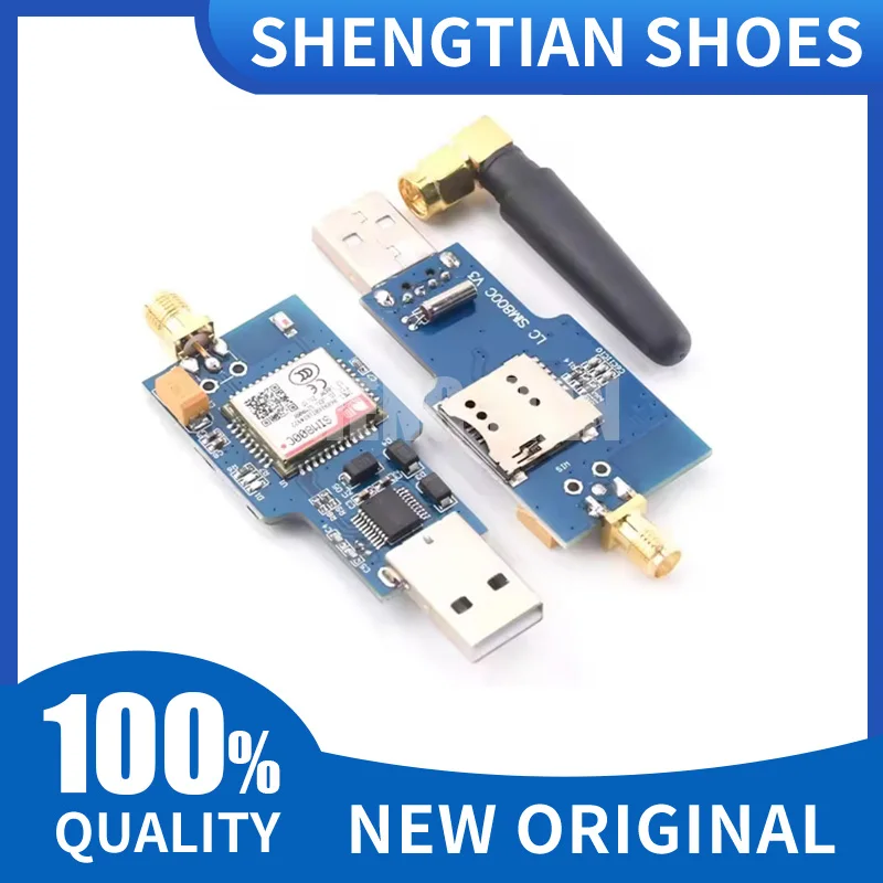 USB GSM Module SIM800C Quad Band GPRS SIM Module with Bluetooth SMS Sender Receiver USB GSM Module for PC Control SIM800C