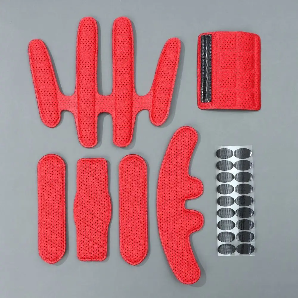 

Easy Washable Helmet Padding Kits Quick-drying Sponge Helmet Inner Padding Stability Comfort for 1 Set