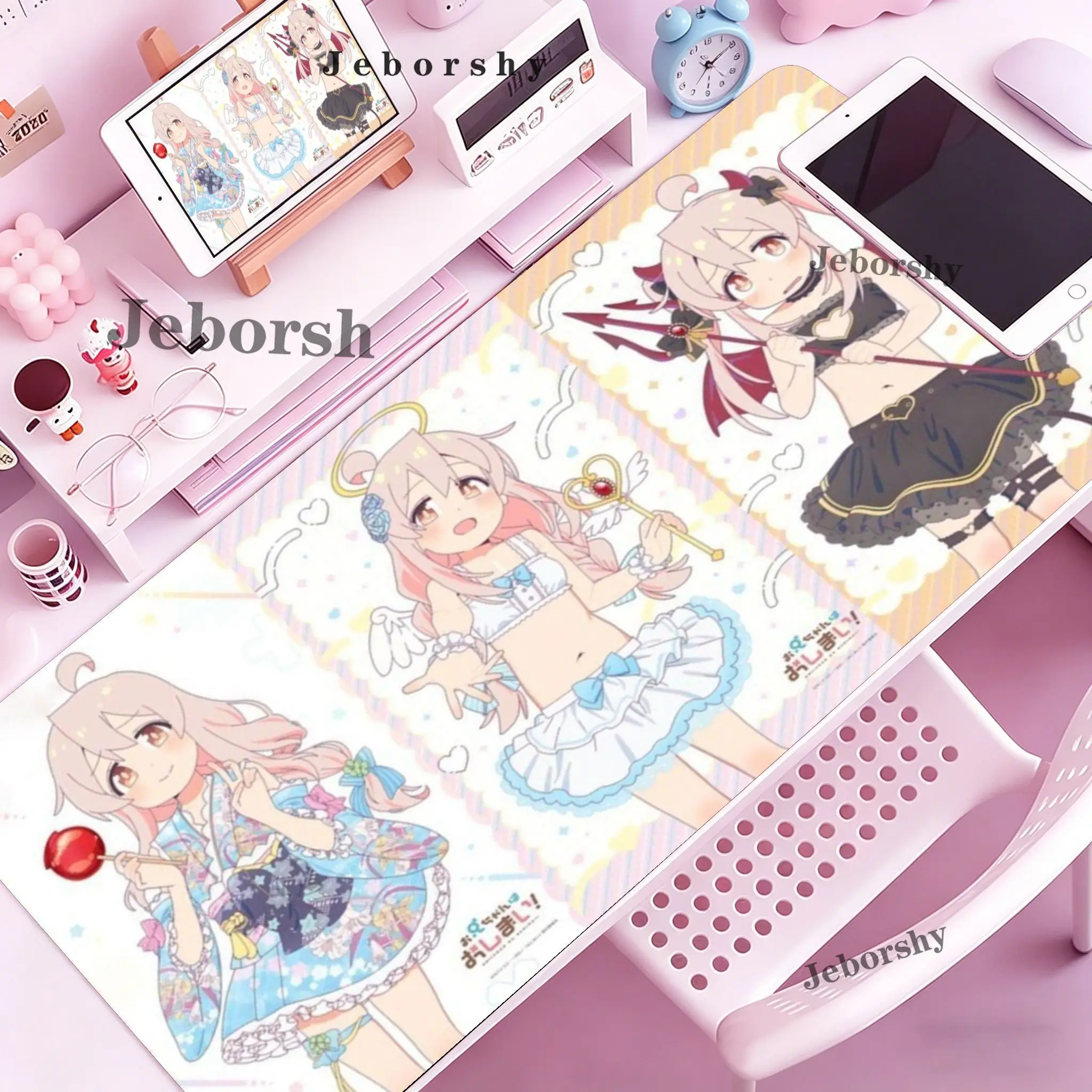 O-OnimaiS I’m Now Your SisterS Anime Mouse Pad Mousepad Large Gaming Mouse Pad Thickened Computer Keyboard Table Desk Mat
