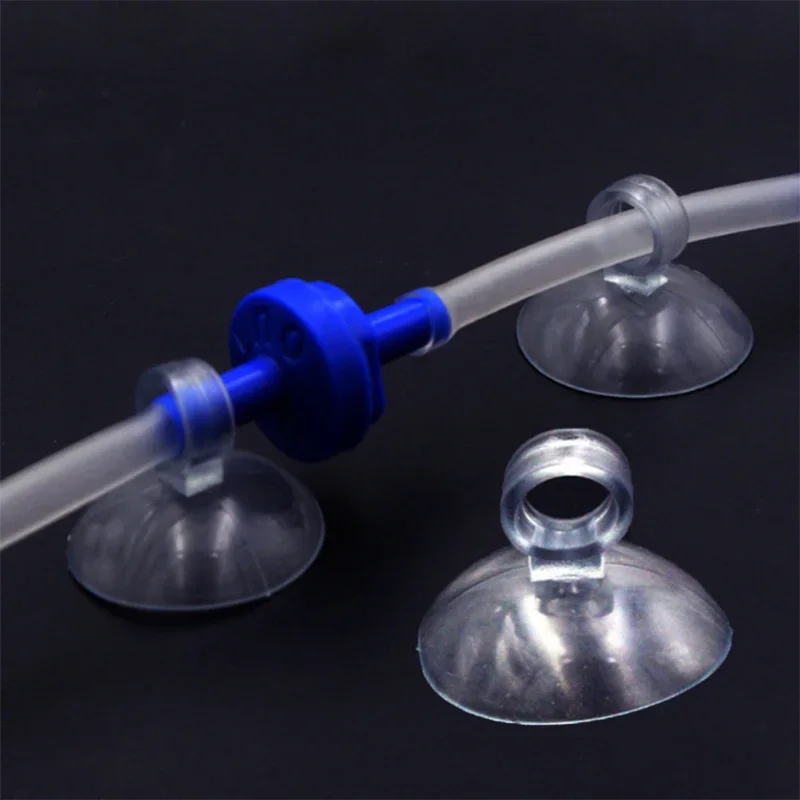 10Pcs Aquarium Suction Cup Air Tube Holder Sucker for Fish Tank Air Line Oxygen Tube Hose Pump Suction Cups Aquatic Pet Supplies