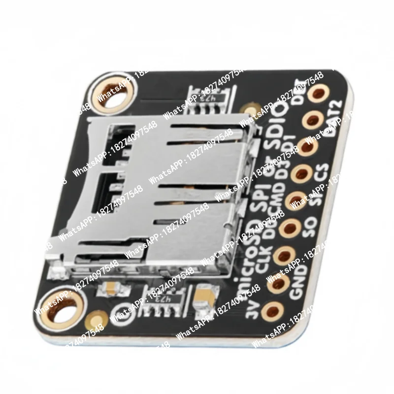 Micro SD TF Memory Card Breakout Module SPI SDIO Communication Interface 3V Only Data Storage Board for MCU Development