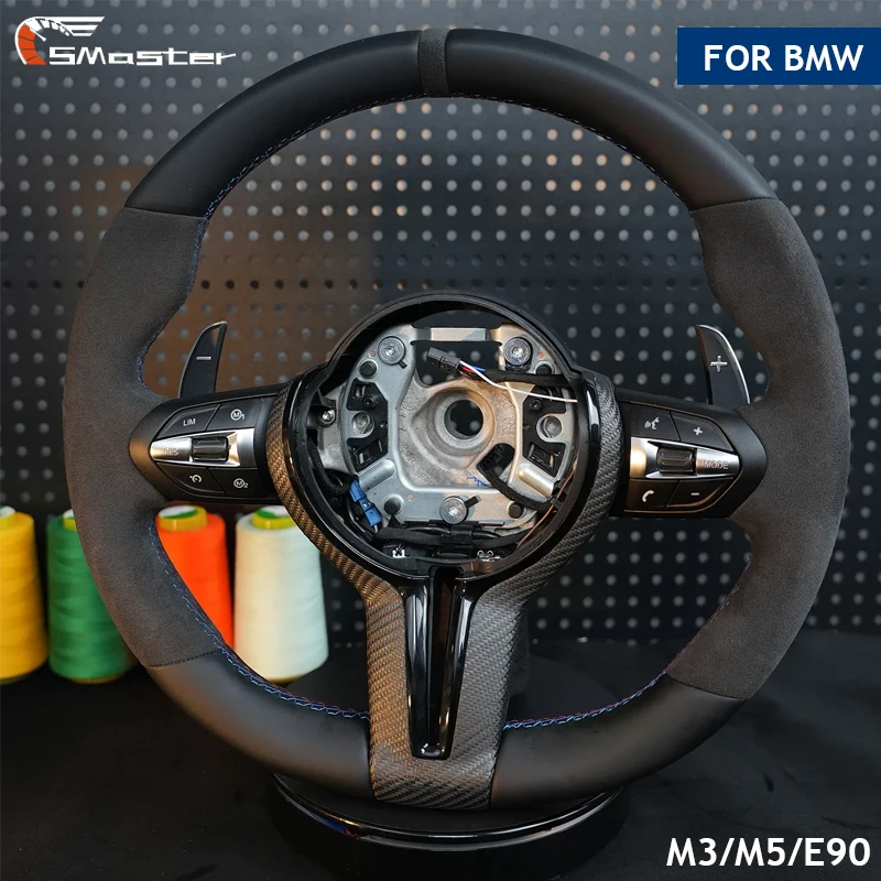 

for BMW E53 E70 E71 E81 E90 F01 F06 F10 F11 F20 F22 F30 F33 F35 F80 F82 F90 Upgrade M Sports Steering Wheel with Shift Paddles