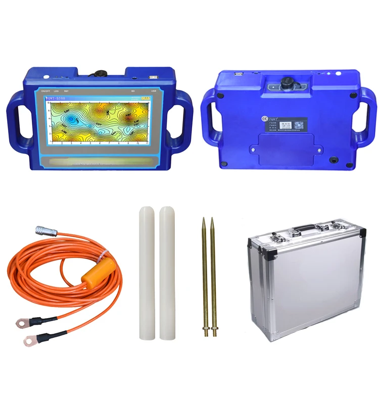 PQWT S500 Geophysical Water Survey Equipment Borehole Water Well Logging Ground Water Detector