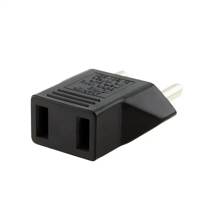 5Pcs US USA to EU Euro Europe AC Power Plug Converter Travel Adapter Charger