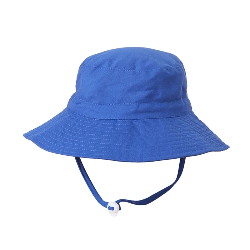 Children UV Protection Sun Cap Kids Breathable Bucket Hats Summer Boys Girls Travel Adjustable Wide Brim Cap Sun Protection Cap