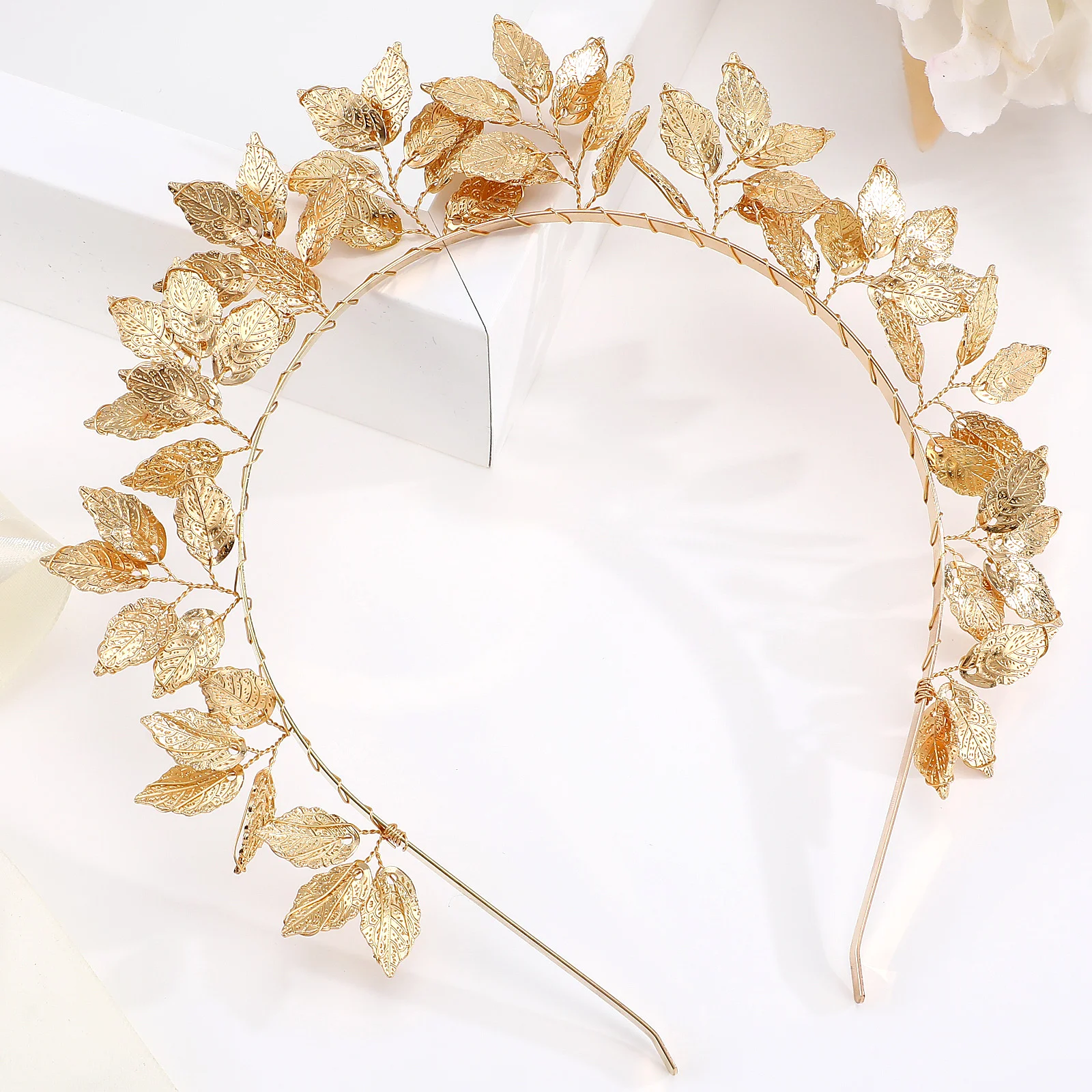 

Bridal Goddess Headpiece Hairband for Women Wedding Headdress Elegant Roman Style Hair Hoop Fashion Hair Accessory